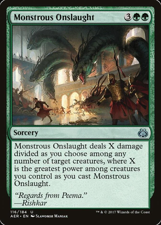 Monstrous Onslaught [AER]
