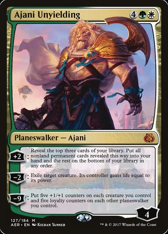 Ajani Unyielding [AER] (F)