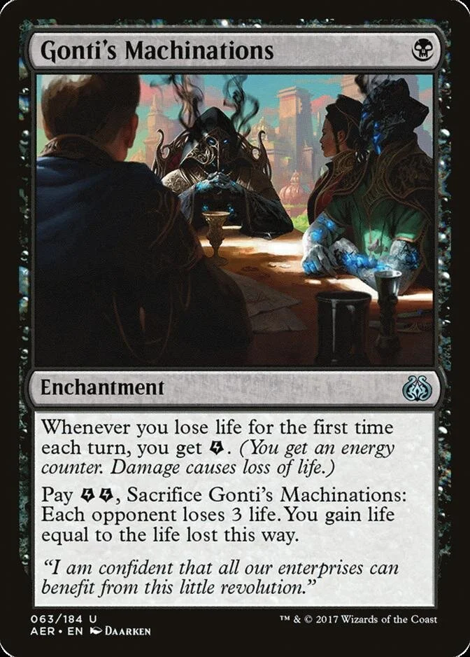 Gonti's Machinations [AER] (F)