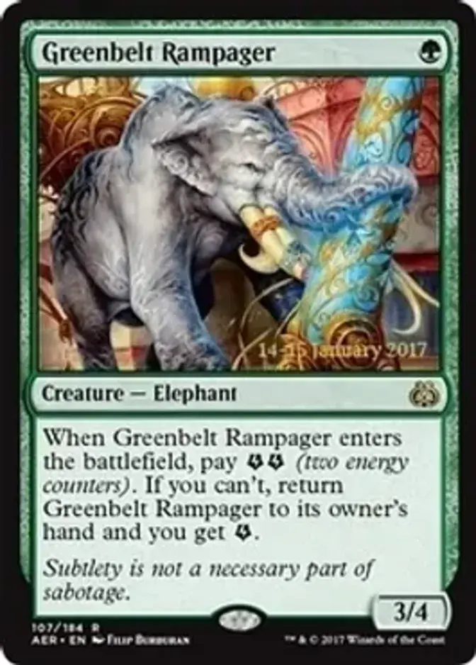 Greenbelt Rampager [PRM-PRE] (F)