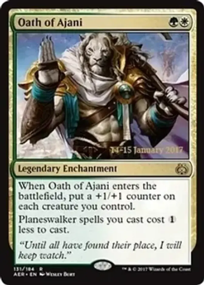Oath of Ajani [PRM-PRE] (F)