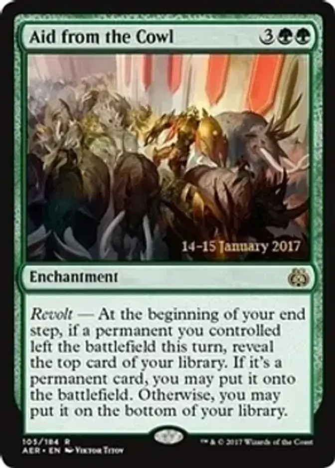 Aid from the Cowl [PRM-PRE] (F)