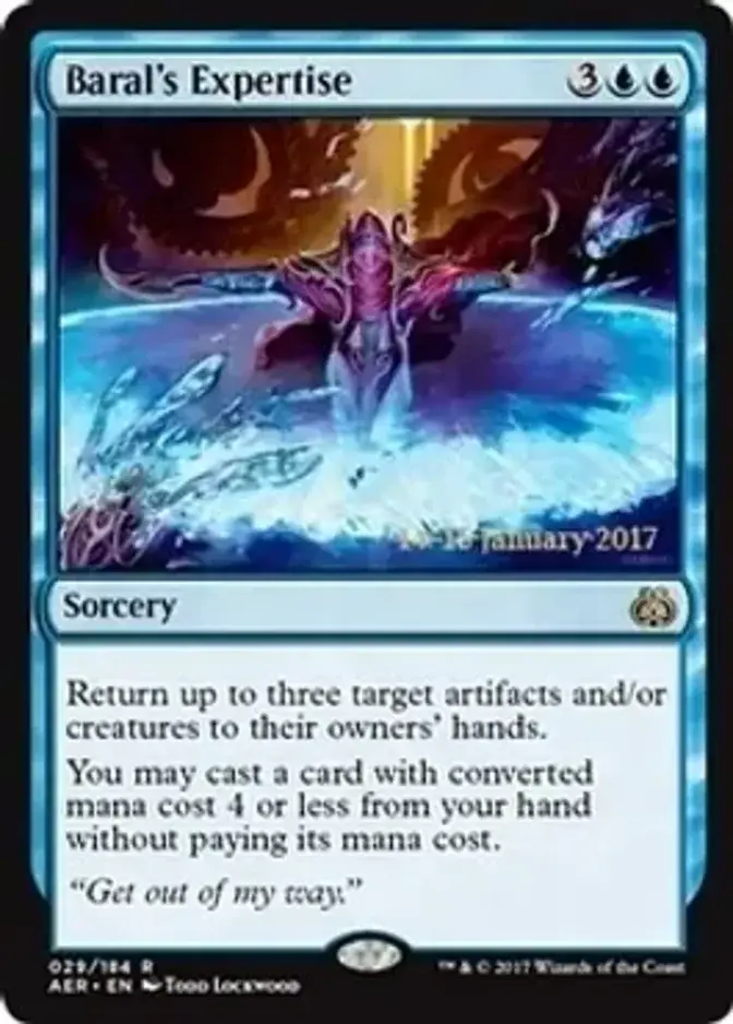 Baral's Expertise [PRM-PRE] (F)