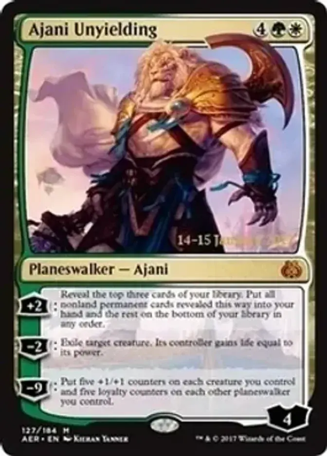 Ajani Unyielding [PRM-PRE] (F)