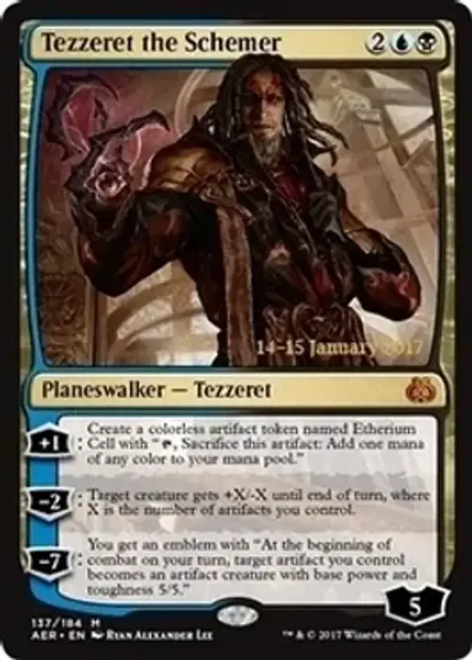 Tezzeret the Schemer [PRM-PRE] (F)