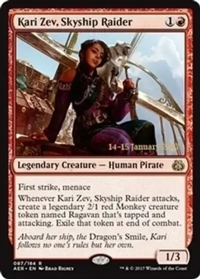 Kari Zev, Skyship Raider [PRM-PRE] (F)