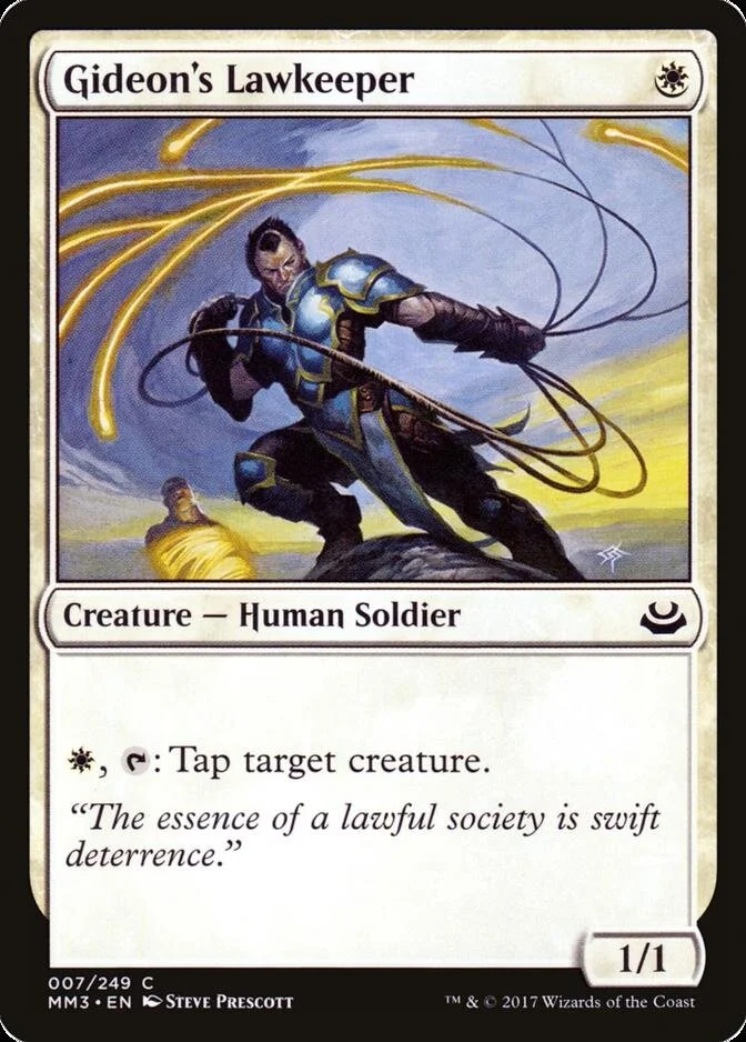 Gideon's Lawkeeper [MM3]