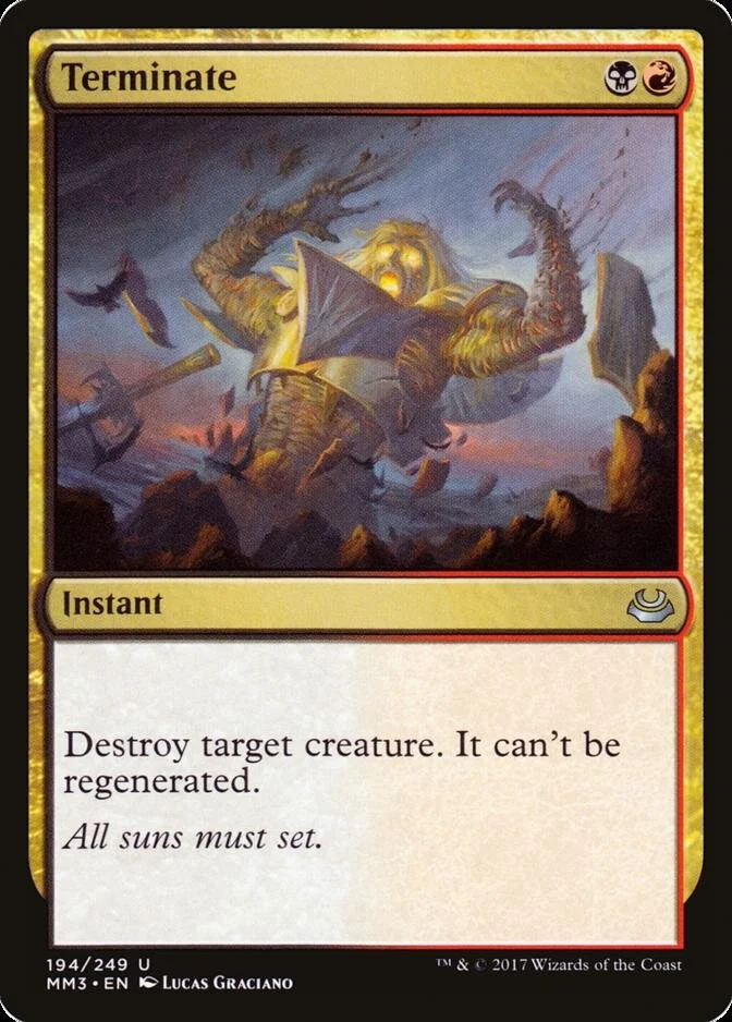 Terminate [MM3] (F)