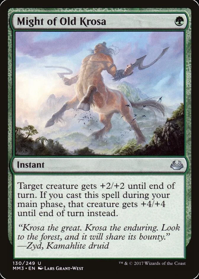 Might of Old Krosa [MM3] (F)