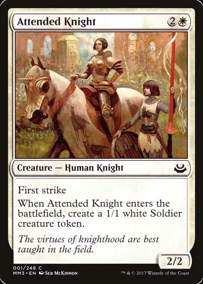 Attended Knight [MM3] (F)