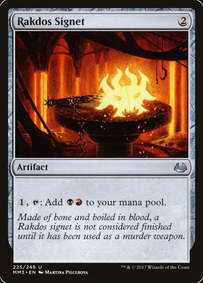 Rakdos Signet [MM3] (F)