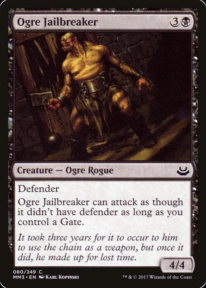 Ogre Jailbreaker [MM3] (F)