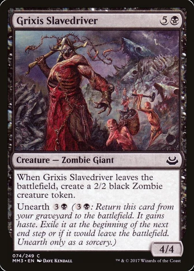 Grixis Slavedriver [MM3] (F)