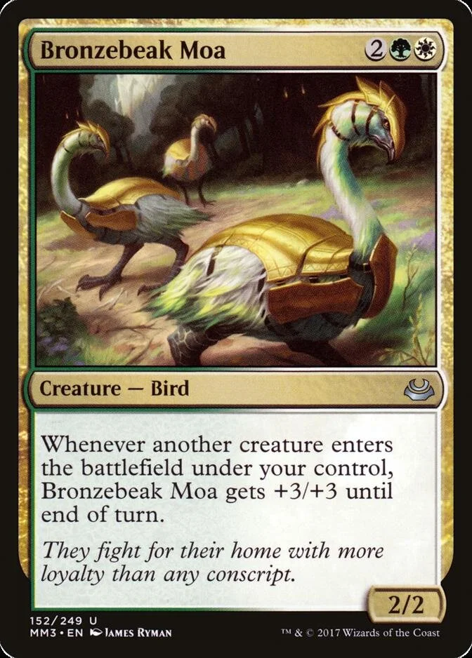 Bronzebeak Moa [MM3] (F)