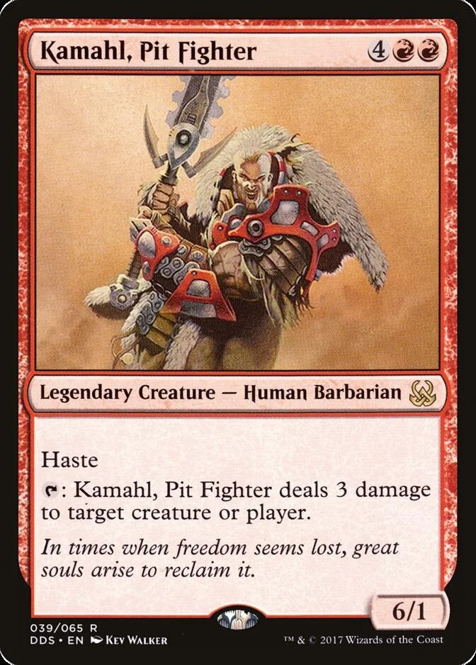 Kamahl, Pit Fighter [DDS]