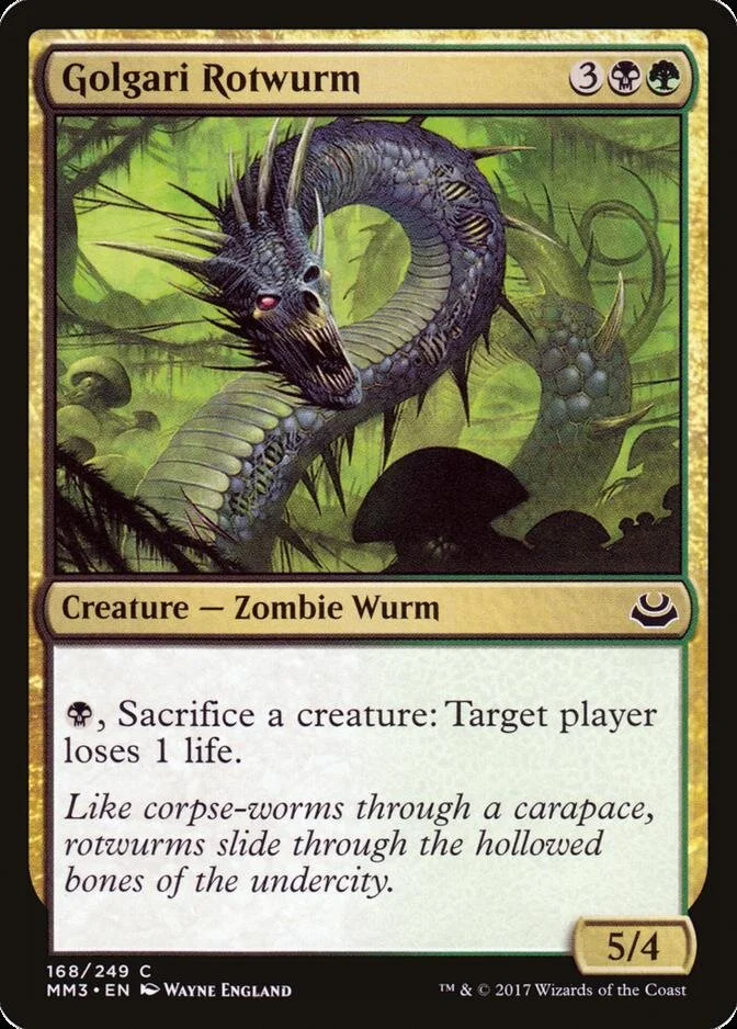 Golgari Rotwurm [MM3] (F)