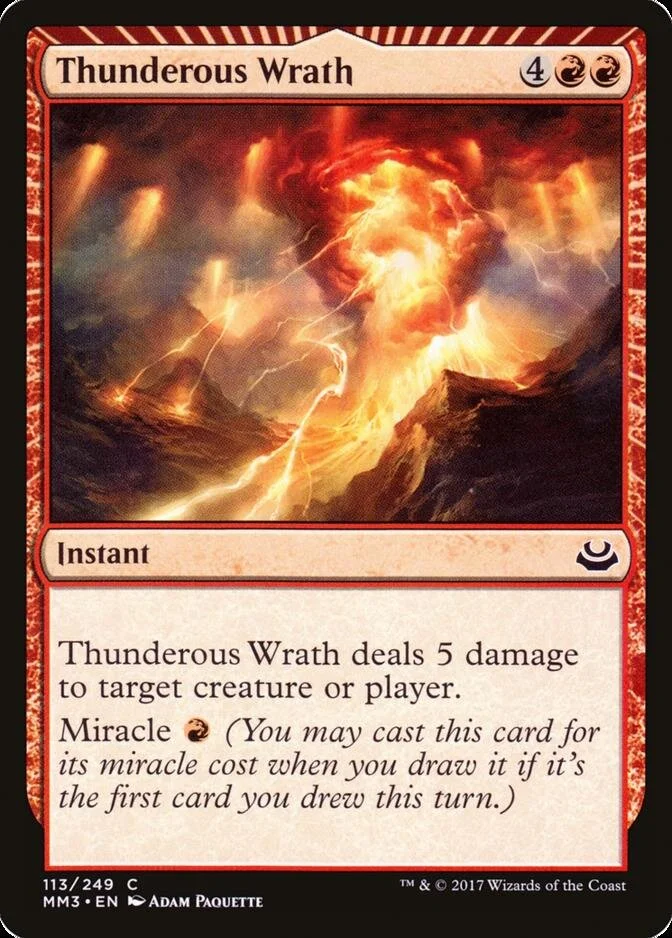 Thunderous Wrath [MM3] (F)