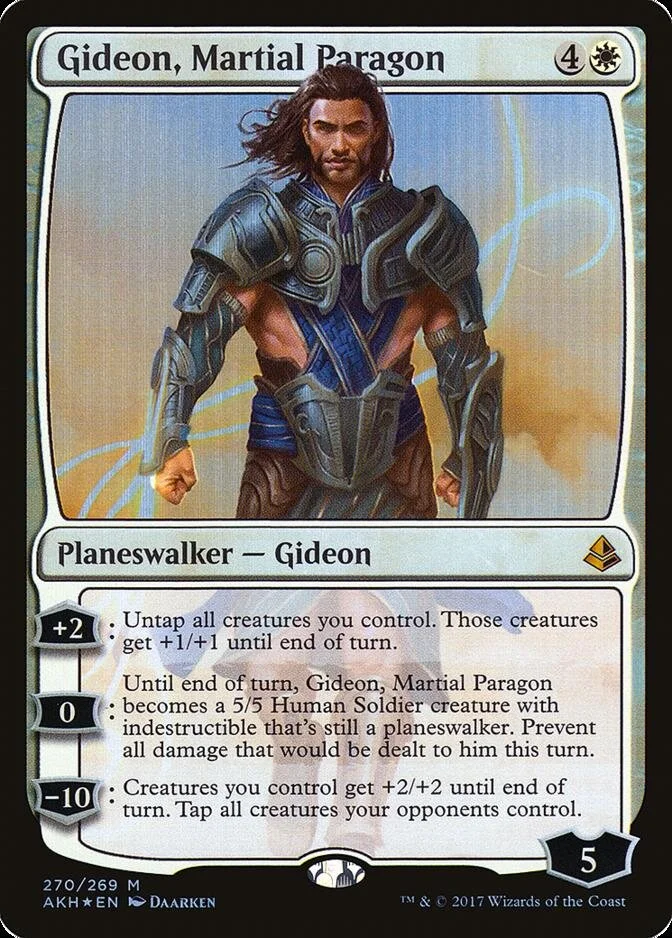 Gideon, Martial Paragon [AKH]