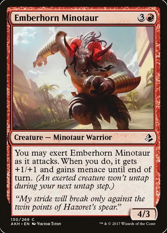 Emberhorn Minotaur [AKH]