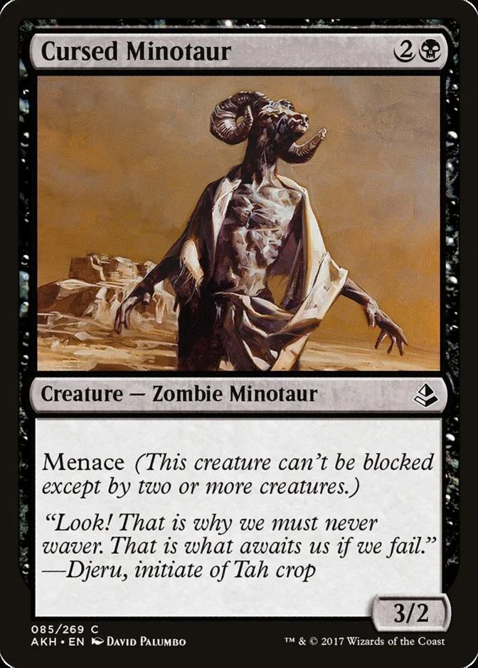 Cursed Minotaur [AKH] (F)