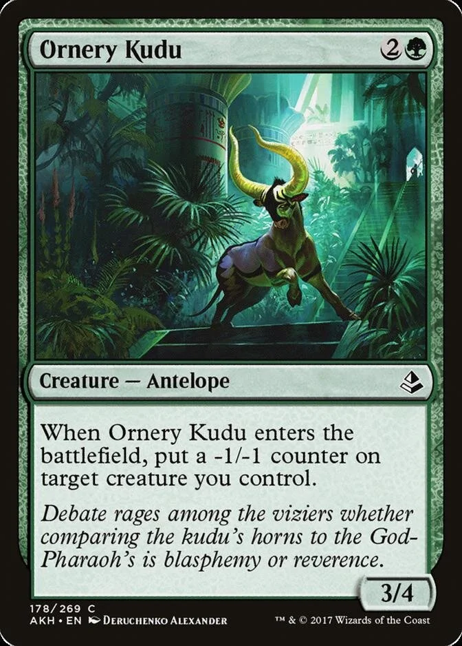 Ornery Kudu [AKH]