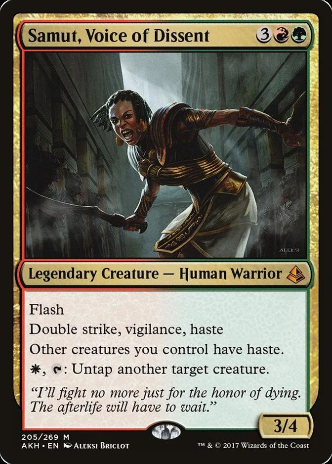 Samut, Voice of Dissent [AKH]
