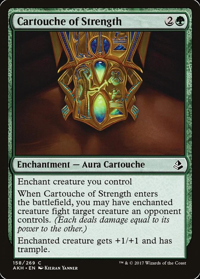 Cartouche of Strength [AKH] (F)