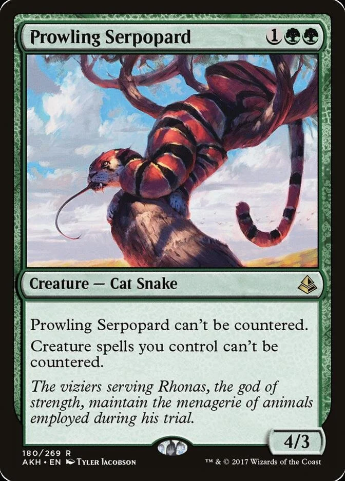 Prowling Serpopard [AKH] (F)