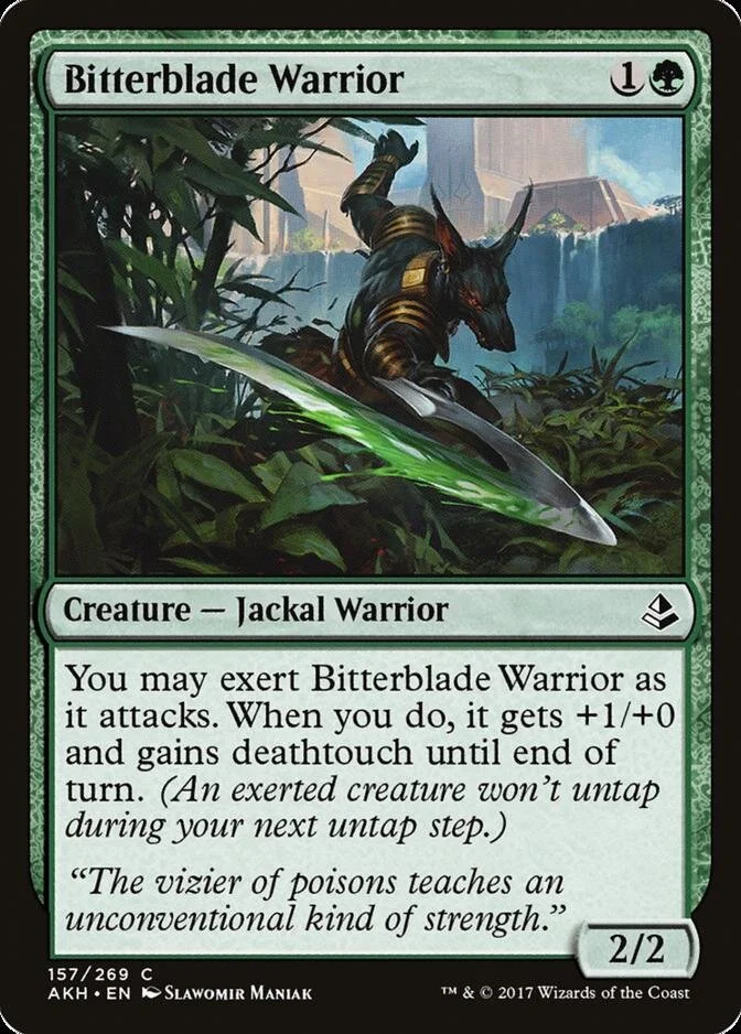 Bitterblade Warrior [AKH] (F)