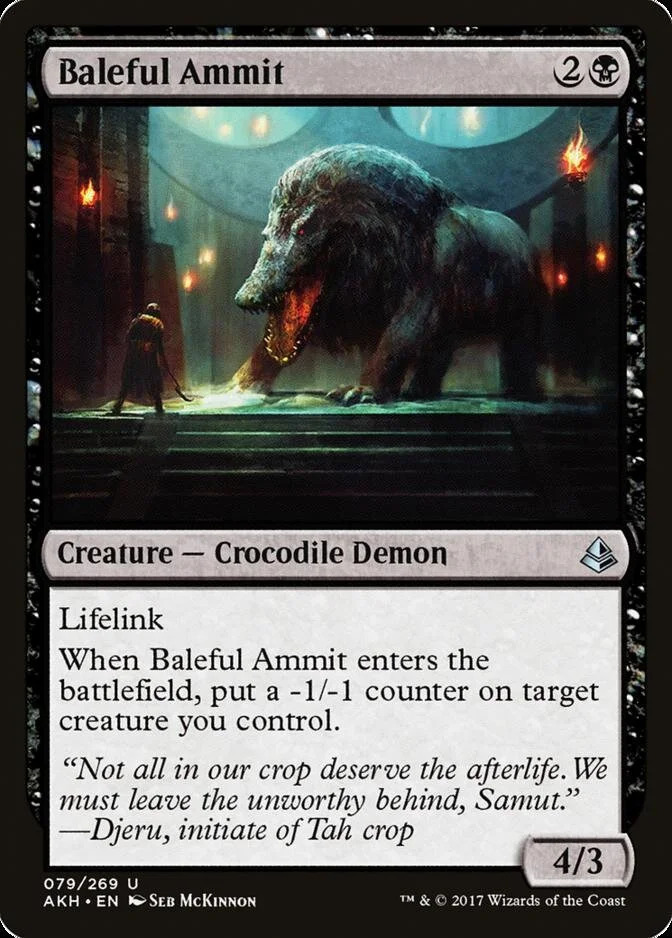 Baleful Ammit [AKH] (F)