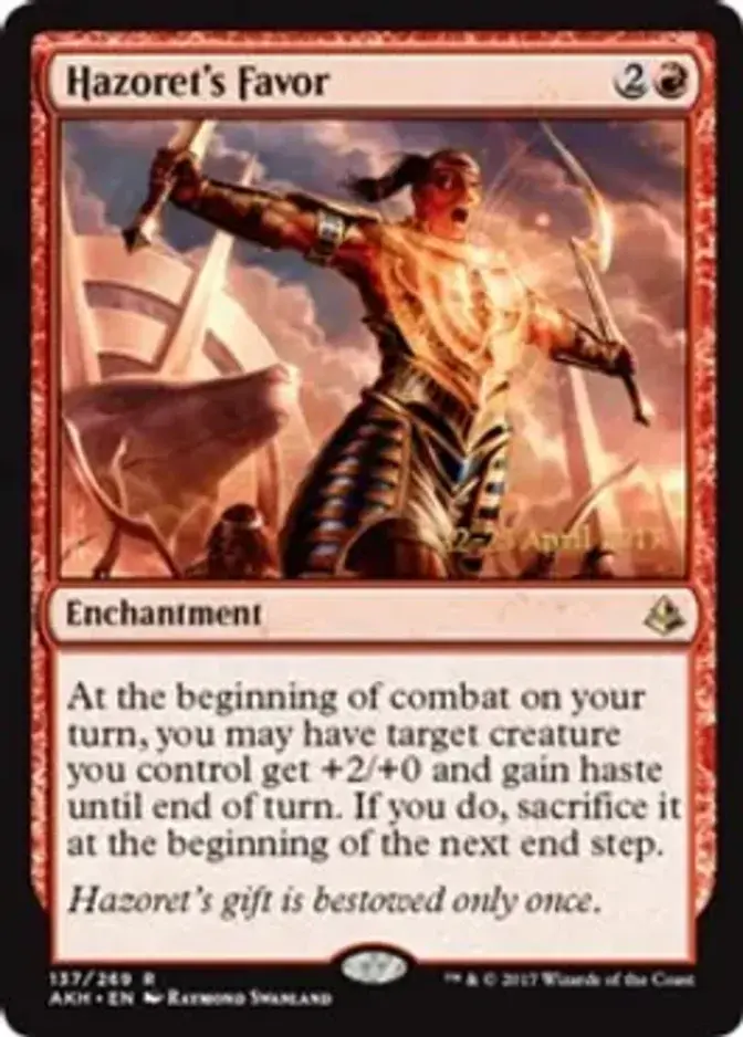 Hazoret's Favor [PRM-PRE] (F)