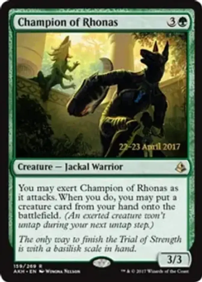 Champion of Rhonas [PRM-PRE] (F)