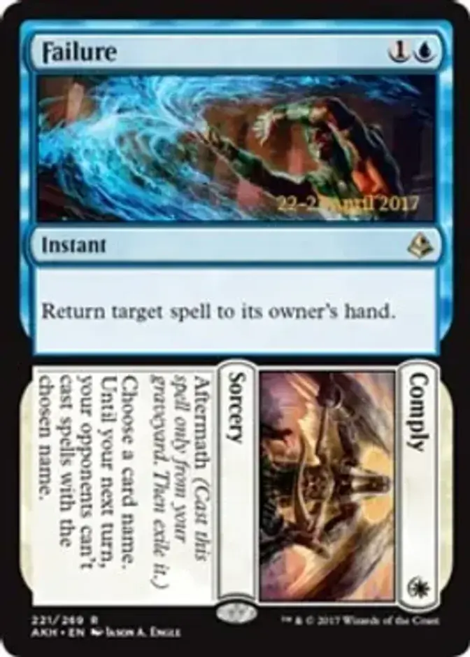 Failure // Comply [PRM-PRE] (F)