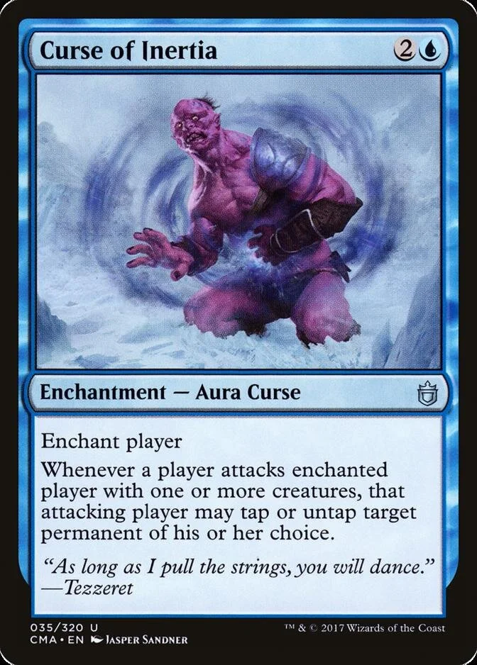 Curse of Inertia [CMA]