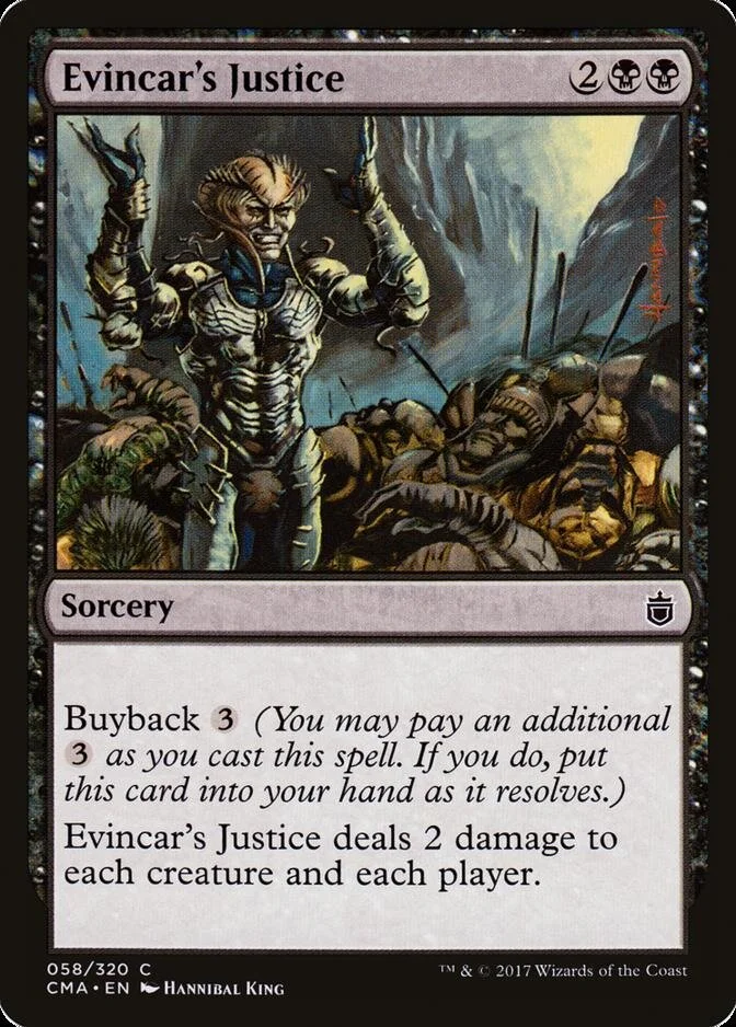 Evincar's Justice [CMA]