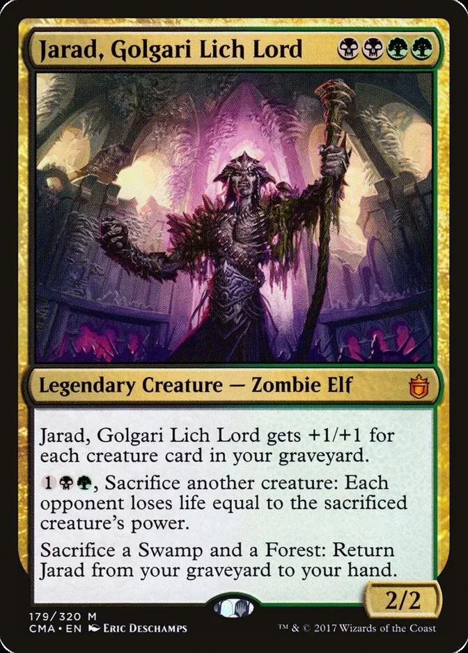 Jarad, Golgari Lich Lord [CMA]