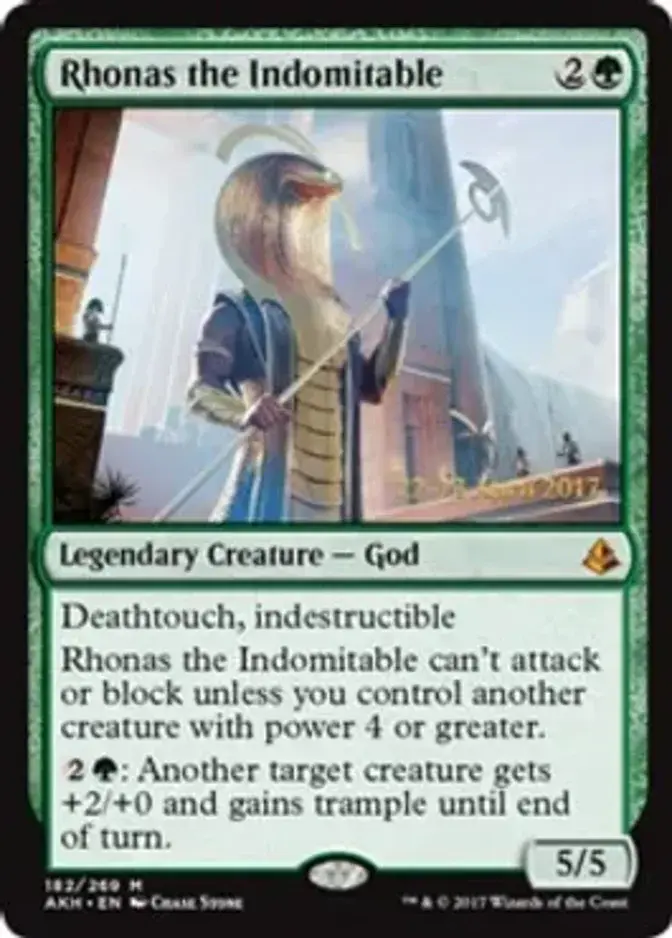 Rhonas the Indomitable [PRM-PRE] (F)