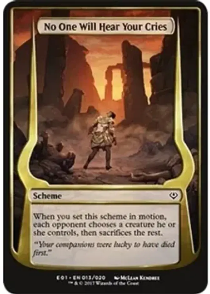 No One Will Hear Your Cries [E01]