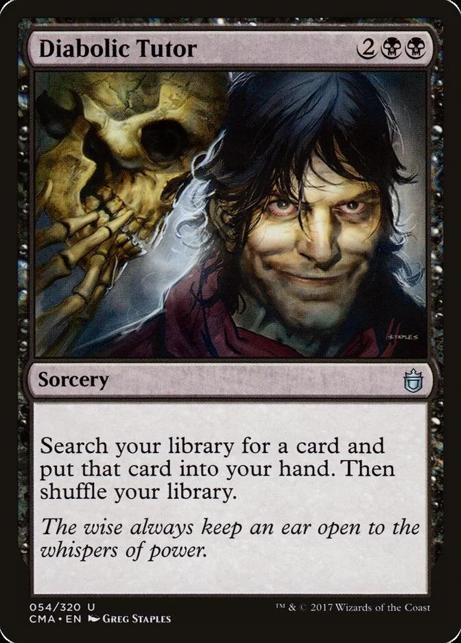Diabolic Tutor [CMA]