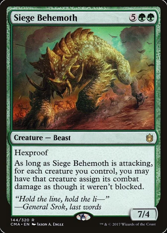 Siege Behemoth [CMA]