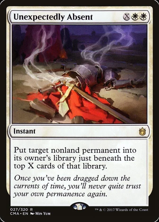 Unexpectedly Absent [CMA]