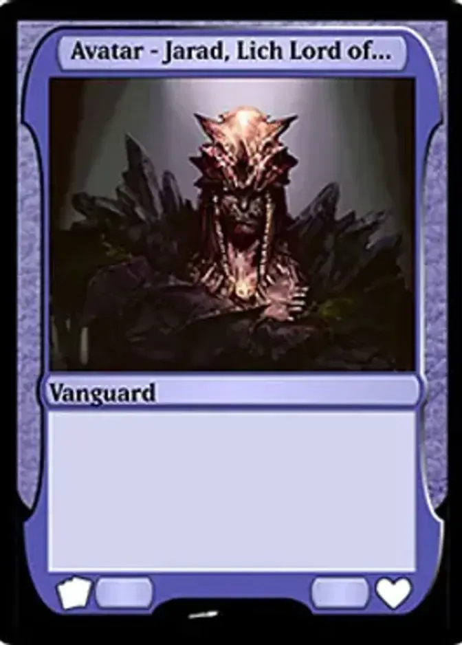 Avatar - Jarad, Lich Lord of the Golgari [VAN]