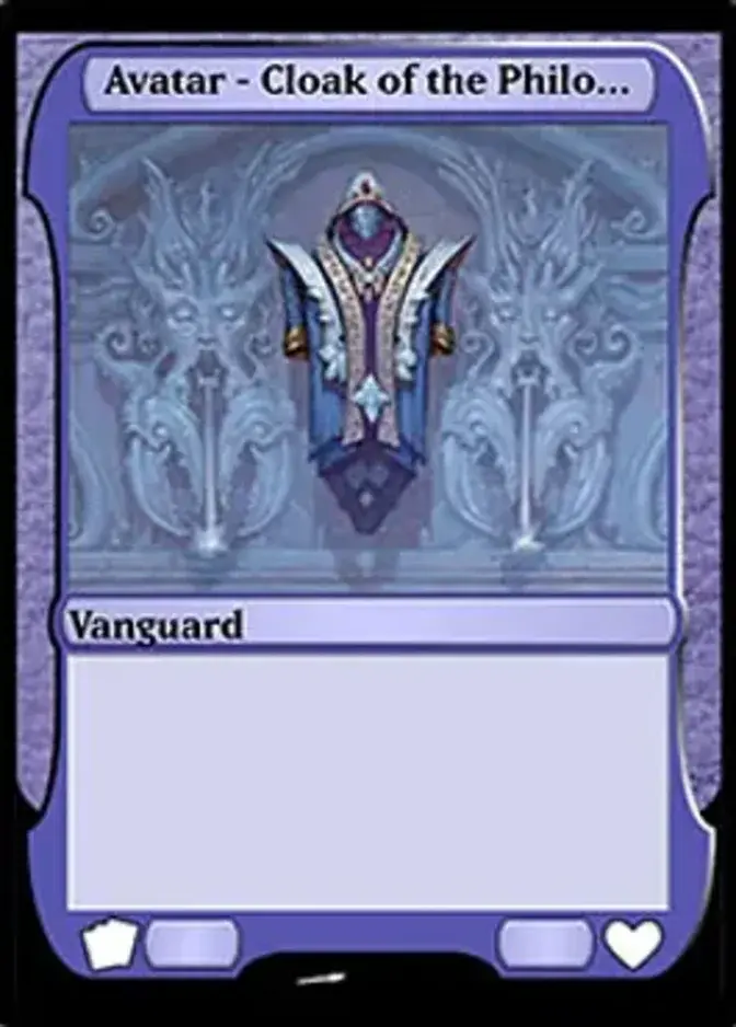 Avatar - Cloak of the Philosopher [VAN]