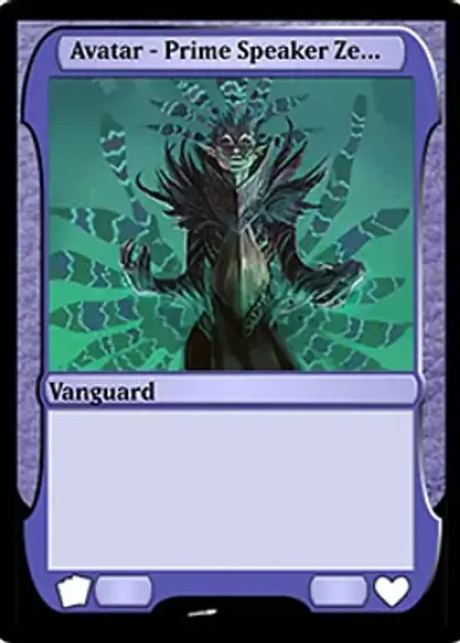 Avatar - Prime Speaker Zegana [VAN]