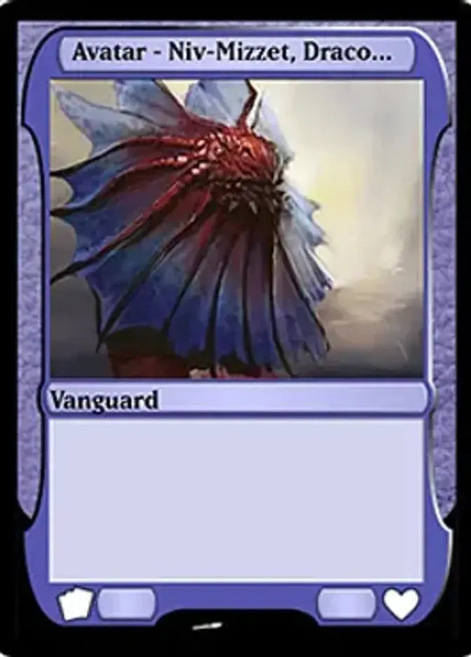 Avatar - Niv-Mizzet, Dracogenius [VAN]