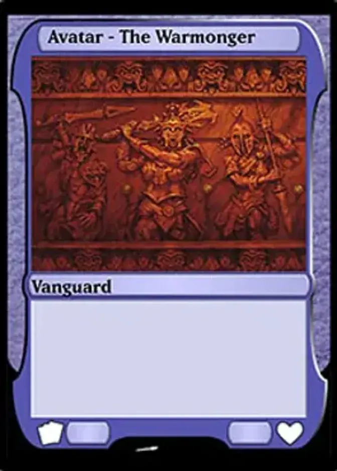 Avatar - The Warmonger [VAN]