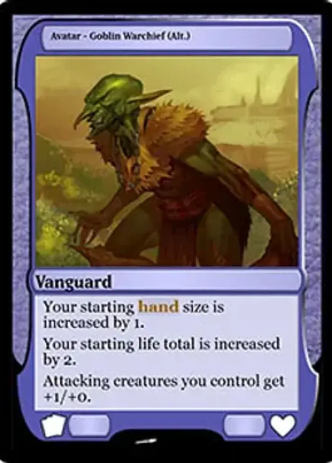 Avatar - Goblin Warchief [VAN]