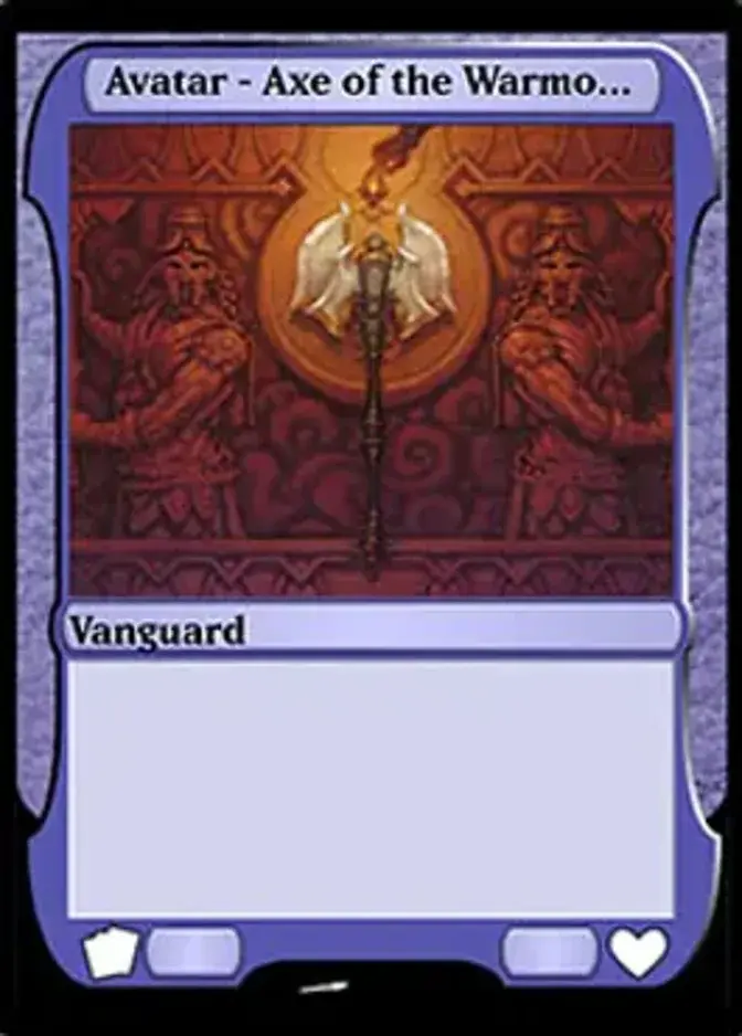 Avatar - Axe of the Warmonger [VAN]
