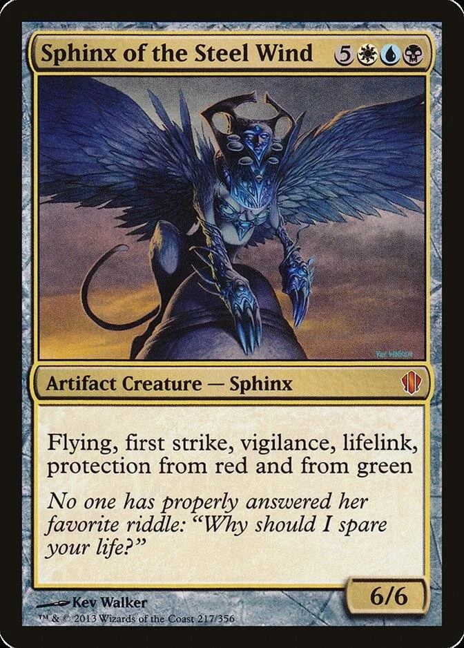 Sphinx of the Steel Wind [C13] (F)