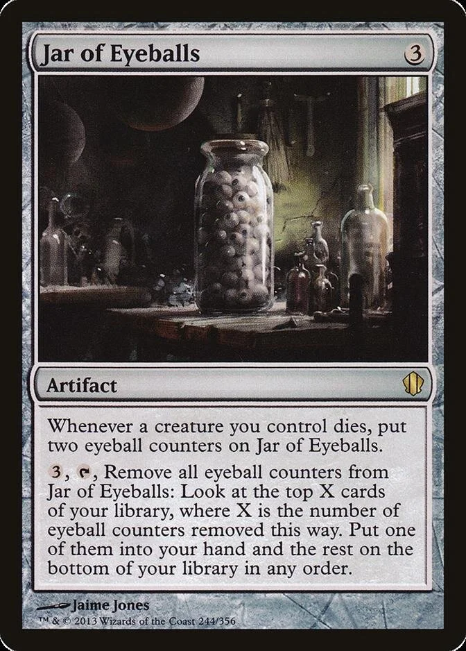 Jar of Eyeballs [C13] (F)
